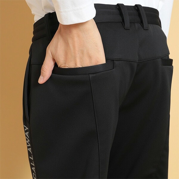 キャロウェイ ロングパンツ スターストレッチ ボンディングリラックスパンツ メンズ C24226105 ボトムス ゴルフウェア 2024年秋冬モデル Callaway 秋冬ウェア アパレル Sサイズ ブラック(1010)