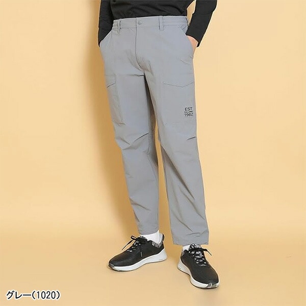 キャロウェイ ゴルフ ロングパンツ シワナイロン 撥水 リラックスパンツ 8WAYストレッチ メンズ C24226107 ボトムス ゴルフウェア 2024年秋冬モデル Callaway GOLF アパレル 秋冬ウェア 24FW