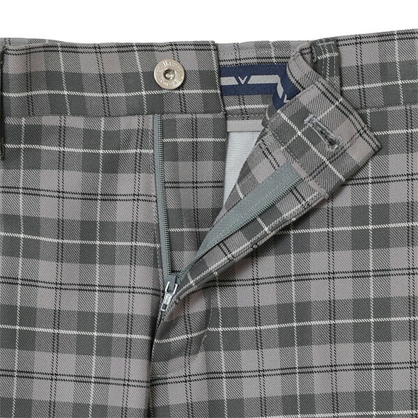 キャロウェイ ゴルフ ロングパンツ 8WAYストレッチ 裏起毛チェックパンツ メンズ C24226116 ボトムス ゴルフウェア 2024年秋冬モデル Callaway GOLF お裾直し無料! アパレル 秋冬ウェア 24FW 【suso】 Sサイズ グレー(1020)