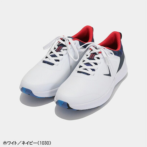 キャロウェイ ゴルフシューズ スター スパイクレスシューズ メンズ C24986120 2E相当 紐タイプ シューレース 2024年春夏モデル Callaway 靴 24.5cm ブラック(1010)