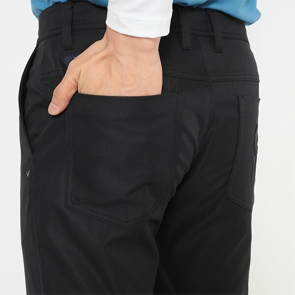 キャロウェイ ロングパンツ ストレッチツイルパンツ メンズ C25226100 ボトムス ズボン ゴルフウェア 2025年秋冬モデル Callaway 秋冬ウェア アパレル Mサイズ ネイビー(1120)