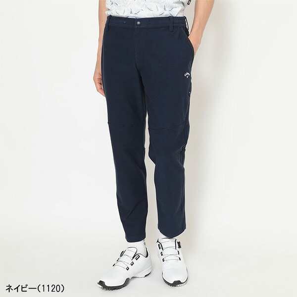 キャロウェイ ロングパンツ 8WAYストレッチピケパンツ 9分丈パンツ アンクルパンツ メンズ C25226101 石川遼プロ着用 ボトムス ズボン ゴルフウェア 2025年秋冬モデル Callaway 秋冬ウェア アパレル
