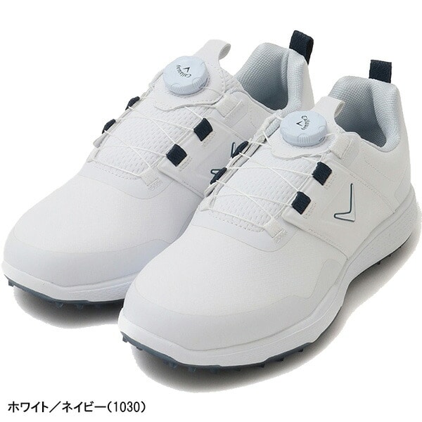 キャロウェイ ゴルフシューズ シェブネオン スパイクレスシューズ メンズ C25986120 2E相当 2025年春夏モデル Callaway 靴 CHEV NEON ダイヤル式 ダイヤルタイプ