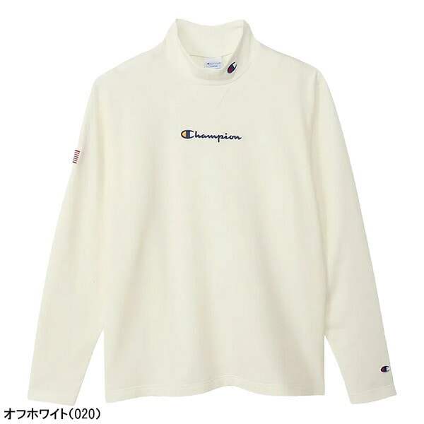 チャンピオン ゴルフ 長袖 モックネックシャツ メンズ C3-AG406 ゴルフウェア 2024年秋冬モデル トップス Champion golf 秋冬ウェア