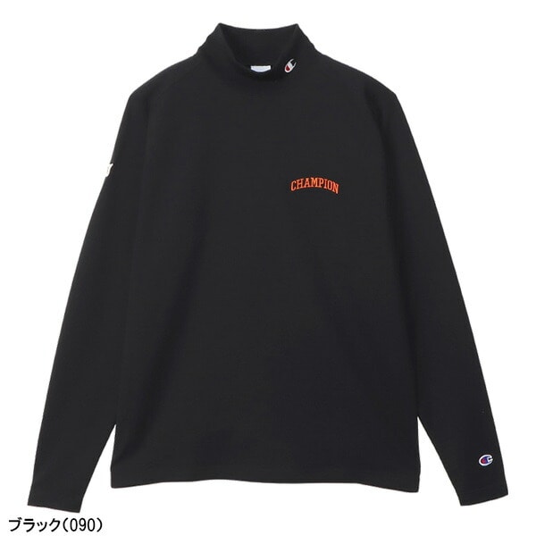 チャンピオン ゴルフ 長袖 ハイネックシャツ ロングスリーブTシャツ 23FW メンズ C3-YG409 ゴルフウェア 2023年秋冬モデル Champion golf 秋冬ウェア