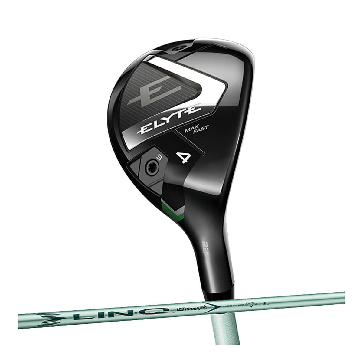 【レディース】キャロウェイ ELYTE MAX FAST ユーティリティ  LIN-Q GREEN 40 for Callaway LDY カーボンシャフト 2025年モデル[日本仕様][Callaway][エリート マックス ファスト 女性用]