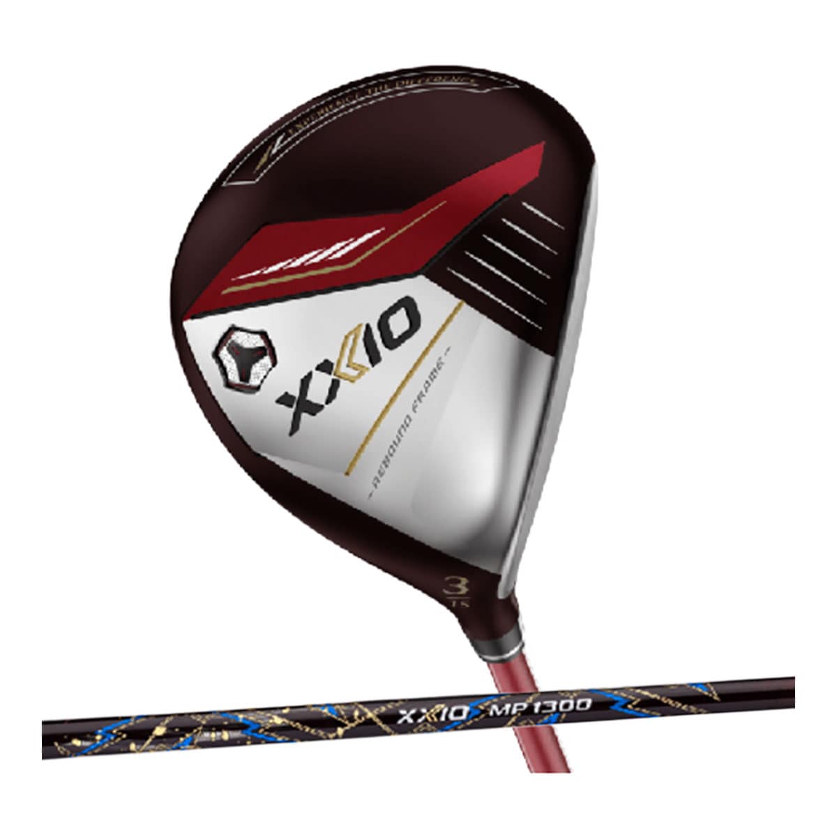 ダンロップ ゼクシオ 13 フェアウェイウッド（レッドカラー）ゼクシオ MP1300 カーボンシャフト[XXIO13 サーティーン]