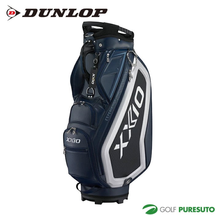 ダンロップ ゴルフ 9.0型 ゼクシオ プロレプリカ キャディバッグ GGC-X163 ゴルフバッグ カートタイプ 2025年秋冬モデル DUNLOP GOLF