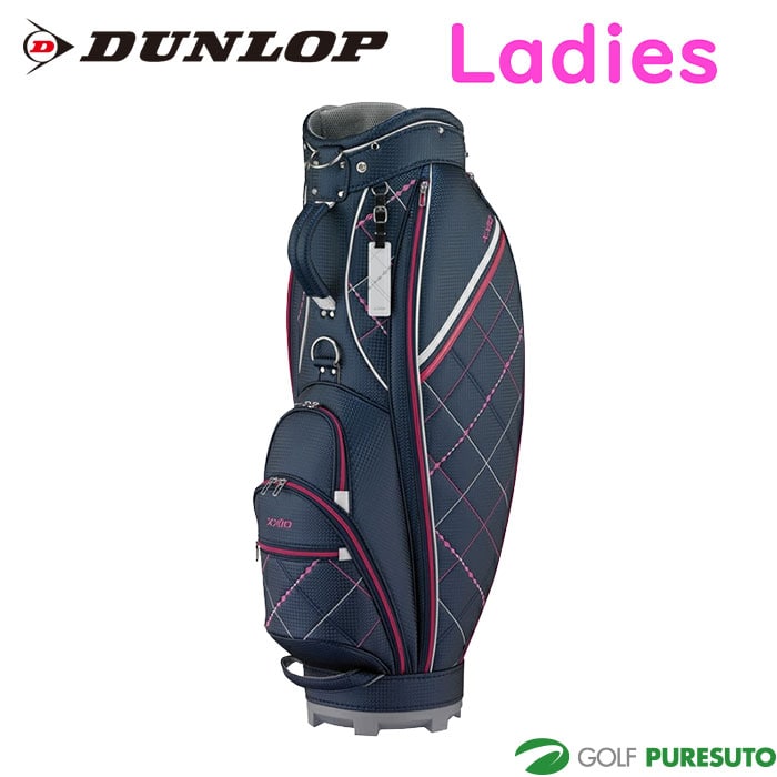 【レディース】ダンロップ ゴルフ 8.5型 ゼクシオ 超軽量モデル キャディバッグ GGC-X165W ゴルフバッグ カートタイプ 2025年秋冬モデル DUNLOP GOLF
