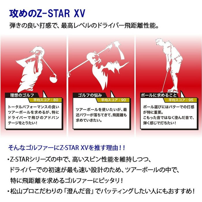 ダンロップ ゴルフ NEW スリクソン Z-STAR9 DIVIDE/Z-STAR XV9 DIVIDE ホワイトイエロー ゴルフボール 1ダース(12球) 2025年モデル DUNLOP 日本正規品 - Z-STAR DIVIDE