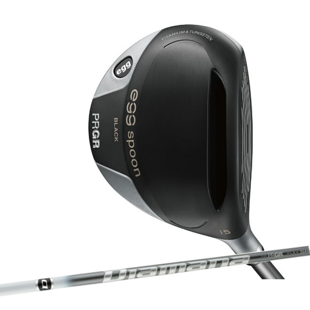 【数量限定品】プロギア egg spoon BLACK フェアウェイウッド（3W）2021年モデル[日本仕様][PRGR エッグ スプーン ブラック]