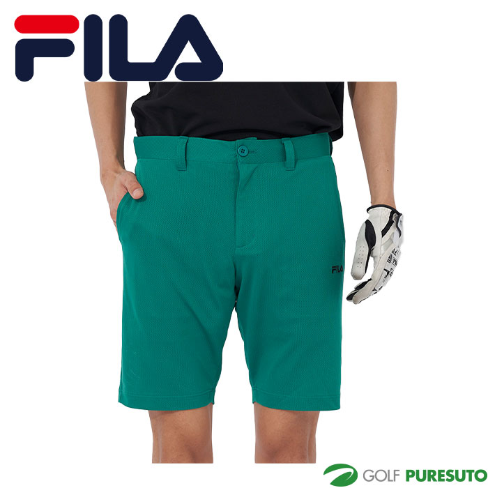 フィラ ゴルフ ストレッチ メッシュ ショートパンツ 744-344 ボトムス ゴルフウェア 2024年春夏モデル FILA