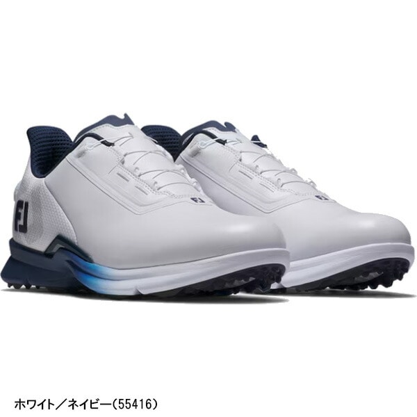 フットジョイ ゴルフシューズ FJ フューエル ボア メンズ 55424／55435／55425／55416 2025年春夏モデル FOOTJOY FJ Fuel MEN BOA 3E相当 ダイヤル式 スパイクレスシューズ ソフトスパイク