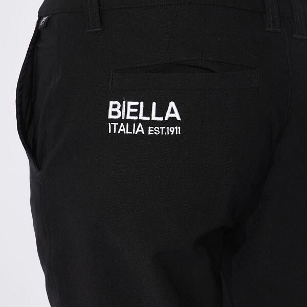 フィラ ゴルフ ロングパンツ 裏起毛 ストレッチ テーパード 9分丈 アンクル丈 メンズ 784-301 ボトムス ゴルフウェア 秋冬モデル FILA GOLF 秋冬ウェア 784301 78サイズ ブラック(BK)