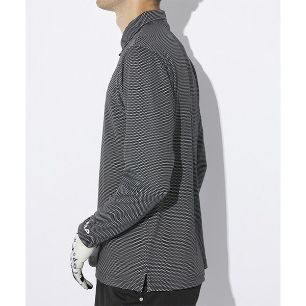 フィラ ゴルフ 長袖 ポロシャツ メンズ 784-540 トップス ゴルフウェア 秋冬モデル FILA GOLF 秋冬ウェア 784540 UVカット 保温 蓄熱 LLサイズ ダークグリーン(DGN)