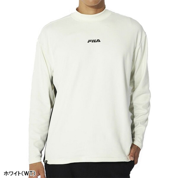 フィラ ゴルフ 長袖 モックネックシャツ メンズ 784-562 トップス ゴルフウェア 秋冬モデル FILA GOLF 秋冬ウェア 784562