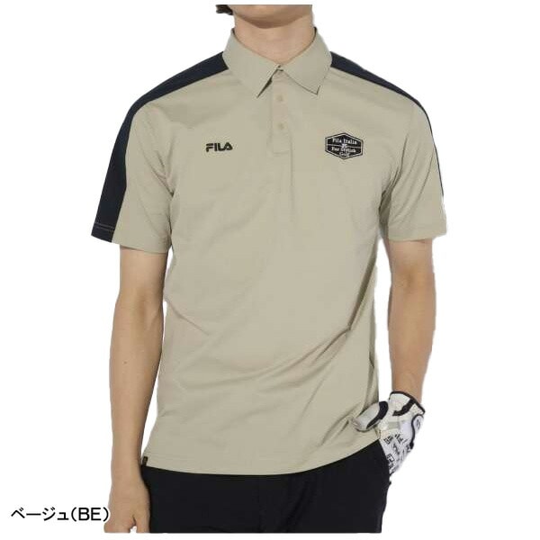 フィラ ゴルフ 半袖 ポロシャツ メンズ 784-620 トップス ゴルフウェア FILA GOLF 2024年秋冬モデル 春夏ウェア 秋冬ウェア 784620