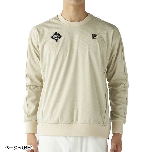 フィラ ゴルフ 長袖 ブルゾン バックプリント ライトボンディングプルオーバー スニードジャック メンズ 785-210 アウター ゴルフウェア 2025年秋冬モデル FILA GOLF 秋冬ウェア 785210 4WAYストレッチ 防風 軽量