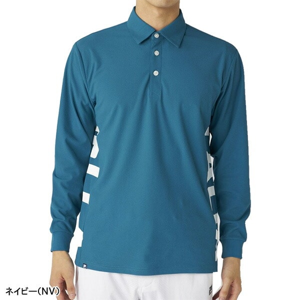 フィラ ゴルフ 長袖 ポロシャツ サイドロゴ メンズ 785-560 トップス ゴルフウェア 2025年秋冬モデル FILA GOLF 秋冬ウェア 785560