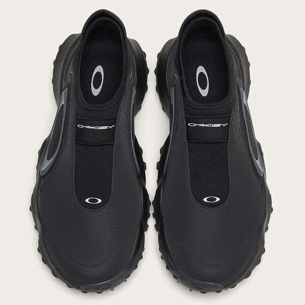 オークリー ゴルフシューズ エッジアイコン スパイクレスシューズ メンズ FOF100539 2025年春夏モデル Edge Icon 2025年春夏モデル OAKLEY スリップオンスタイル 8.5(26.5cm) ホワイト(100)