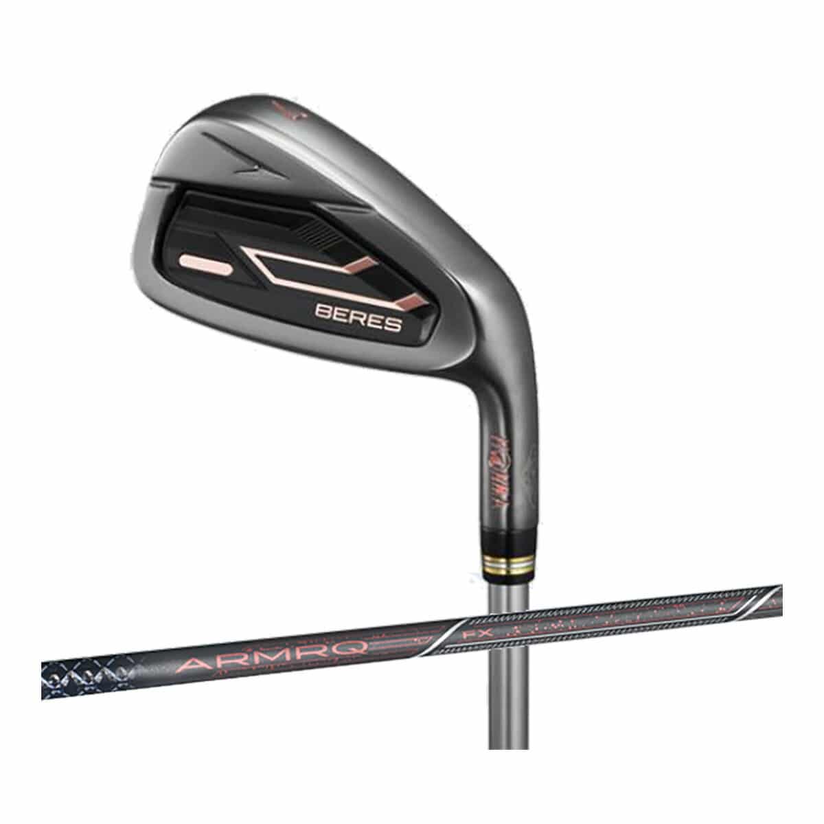 【レディース】本間ゴルフ BERES BLACK アイアン 単品（#6、#11) ARMRQ FX BLACK カーボンシャフト 2024年モデル [HONMA][ホンマゴルフ][ベレス ブラック][ウィメンズ 女性用]
