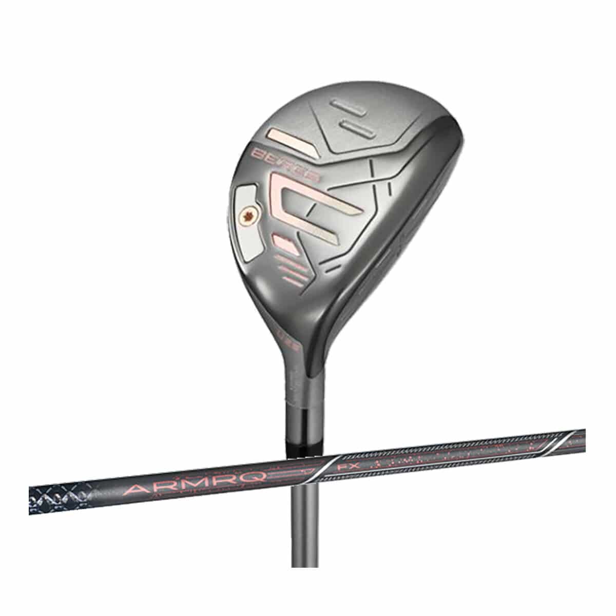 【レディース】本間ゴルフ BERES BLACK ユーティリティ ARMRQ FX BLACK カーボンシャフト 2024年モデル[HONMA][ホンマゴルフ][ベレス ブラック][ウィメンズ 女性用]