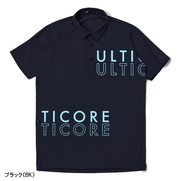 ブリヂストン ゴルフ アルティコア 半袖 ポロシャツ 4Dimotion Fit Split Raglan Sleeve メンズ IBM01A トップス ゴルフウェア 2026年春夏モデル 春夏ウェア BRIDGESTONE GOLF ブリヂストンゴルフ ULTICORE