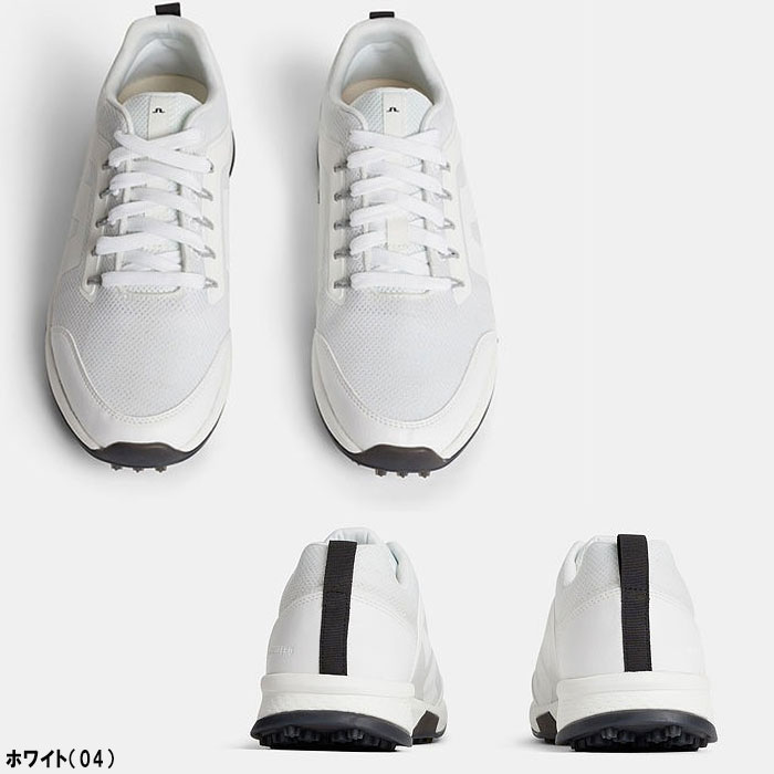 J.リンドバーグ ゴルフ RANGE FINDER GOLF SNEAKER 073-31431 ゴルフシューズ 2024年春夏モデル J.LINDEBERG 【43】28.0cm ホワイト(04)