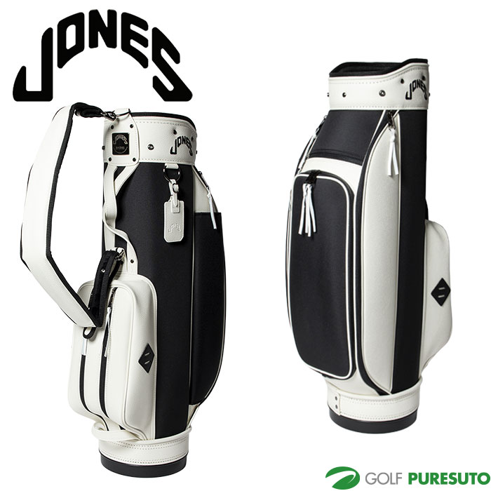 ジョーンズ ゴルフ 8.5型 JONES RIDER Black Ripstop ライダー キャディバッグ ゴルフバッグ カートタイプ 2025年春夏モデル JONES GOLF