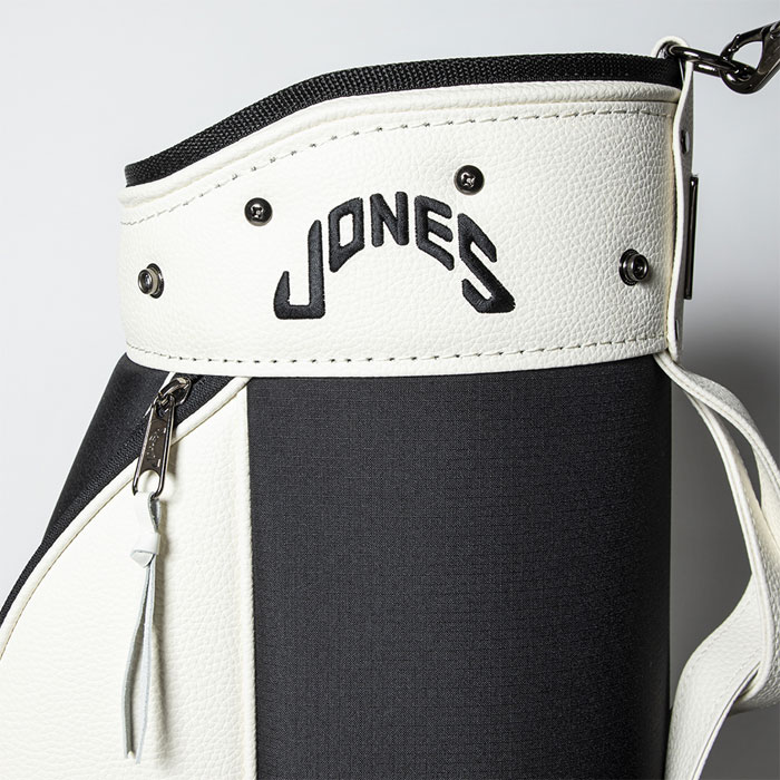 ジョーンズ ゴルフ 8.5型 JONES RIDER Black Ripstop ライダー キャディバッグ ゴルフバッグ カートタイプ 2025年春夏モデル JONES GOLF - Black Ripstop