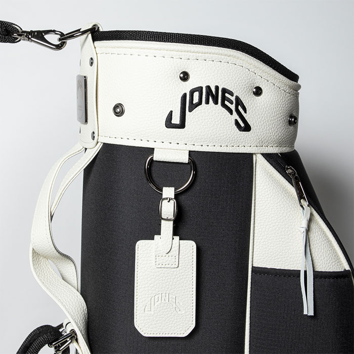 ジョーンズ ゴルフ 8.5型 JONES RIDER Black Ripstop ライダー キャディバッグ ゴルフバッグ カートタイプ 2025年春夏モデル JONES GOLF - Black Ripstop