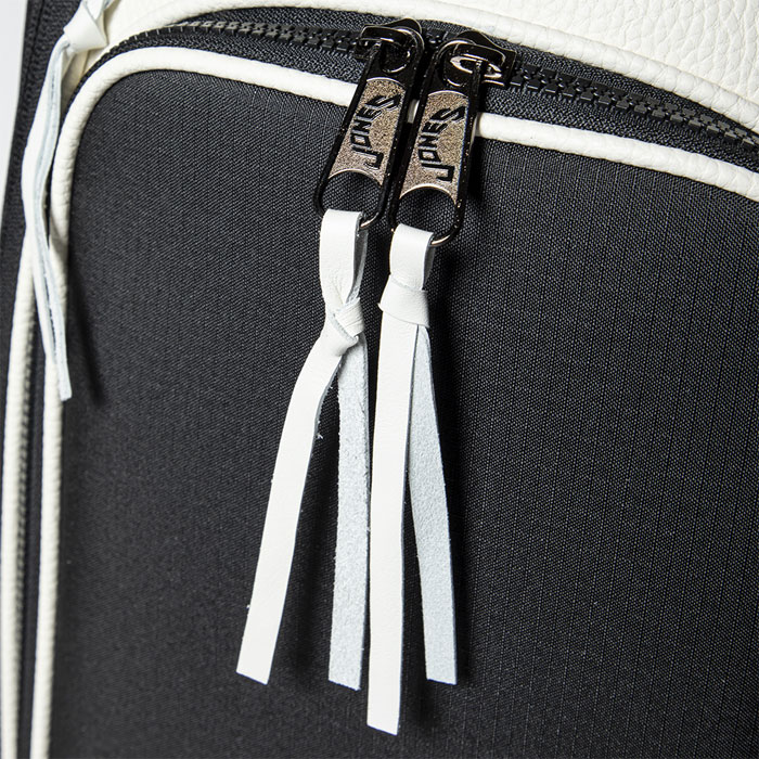 ジョーンズ ゴルフ 8.5型 JONES RIDER Black Ripstop ライダー キャディバッグ ゴルフバッグ カートタイプ 2025年春夏モデル JONES GOLF - Black Ripstop