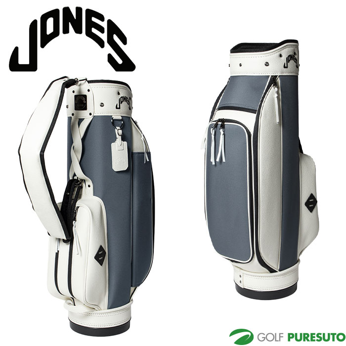 ジョーンズ ゴルフ 9.0型 JONES RIDER Charcoal Ripstop ライダー キャディバッグ ゴルフバッグ カートタイプ 2025年春夏モデル JONES GOLF