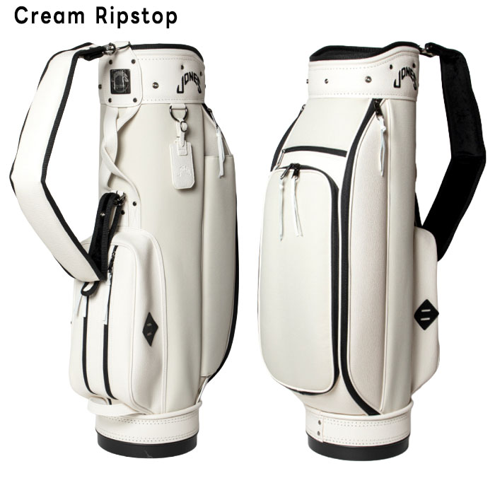 ジョーンズ ゴルフ 8.5型 JONES RIDE Ripstop キャディバッグ カートタイプ 2025年春夏モデル JONES GOLF - Navy Ripstop