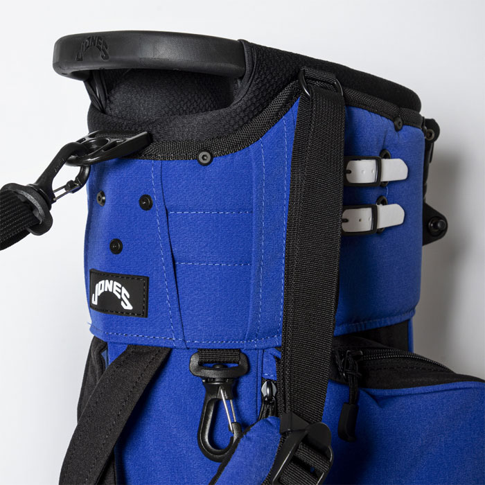 ジョーンズ ゴルフ 8.5型 JONES Trouper 3.0 Cobalt Blue/Black トゥルーパー キャディバッグ ゴルフバッグ スタンドタイプ 2025年春夏モデル JONES GOLF - Cobalt Blue/Black