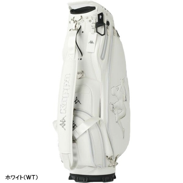 カッパ ゴルフ 9.0型 キャディバッグ カート式 カートタイプ ユニセックス KP-CB0001 615-974 615974 メンズ レディース 2025年モデル Kappa GOLF