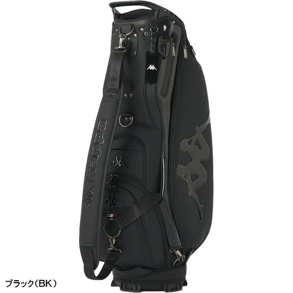 カッパ ゴルフ 9.0型 キャディバッグ カート式 カートタイプ ユニセックス KP-CB0001 615-974 615974 メンズ レディース 2025年モデル Kappa GOLF