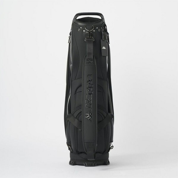 カッパ ゴルフ 9.0型 キャディバッグ カート式 カートタイプ ユニセックス KP-CB0001 615-974 615974 メンズ レディース 2025年モデル Kappa GOLF - ブラック(BK)