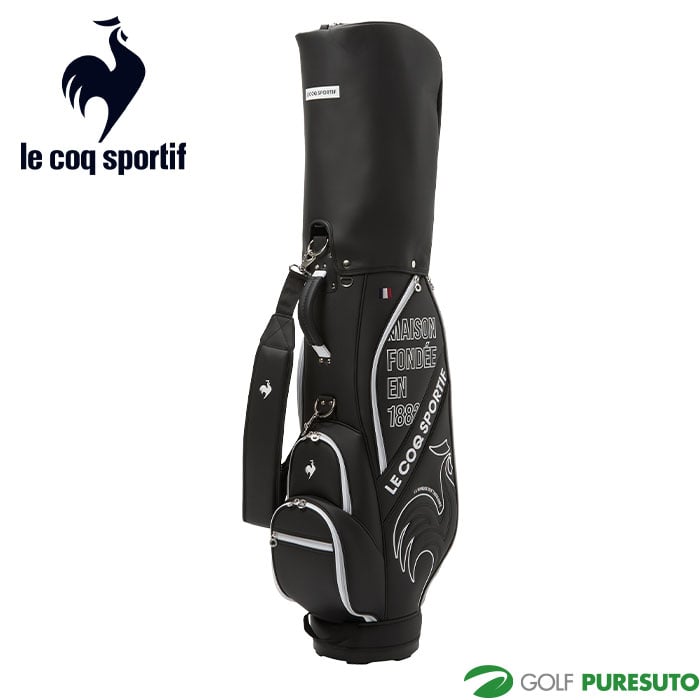 ルコックスポルティフ ゴルフ 8.5型 軽量 スポーティデザイン キャディバッグ LG6SCB00L ゴルフバッグ  2026年モデル le coq sportif GOLF