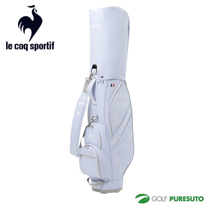 ルコックスポルティフ ゴルフ 8.5型 軽量 スポーティデザイン キャディバッグ LG6SCB00L ゴルフバッグ  2026年モデル le coq sportif GOLF