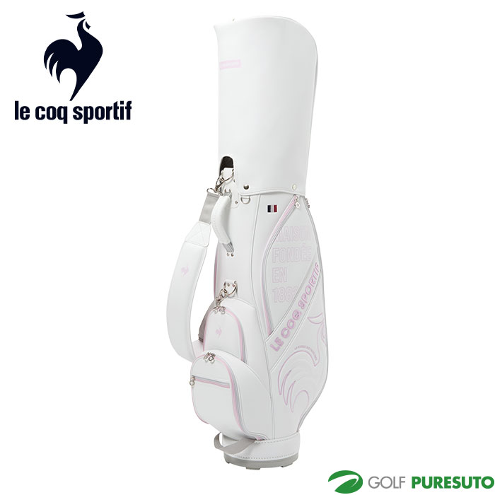 ルコックスポルティフ ゴルフ 8.5型 軽量 スポーティデザイン キャディバッグ LG6SCB00L ゴルフバッグ  2026年モデル le coq sportif GOLF