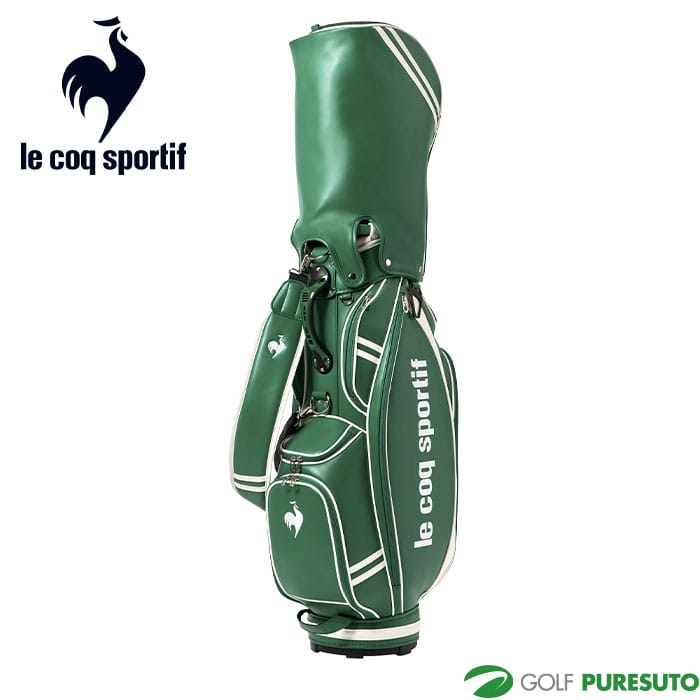ルコックスポルティフ ゴルフ 9.5型 ナイロンPU キャディバッグ LG6SCB01M ゴルフバッグ  2026年モデル le coq sportif GOLF