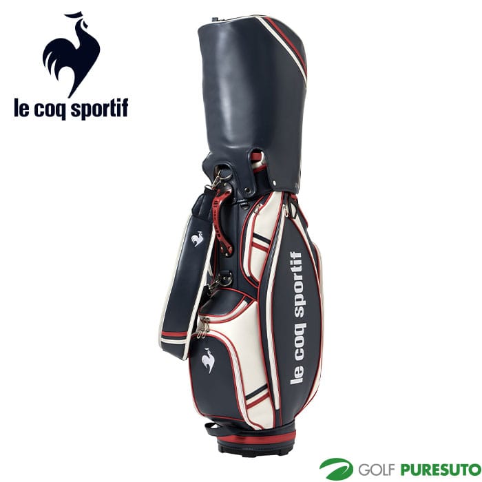 ルコックスポルティフ ゴルフ 9.5型 ナイロンPU キャディバッグ LG6SCB01M ゴルフバッグ  2026年モデル le coq sportif GOLF