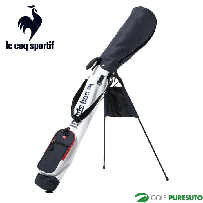 ルコックスポルティフ ゴルフ スマホセルフィー機能付き セルフスタンド クラブケース 5~6本用 クラブケース LG6SCB90U ゴルフバッグ スタンドタイプ 2026年モデル le coq sportif GOLF