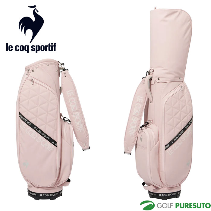 ルコックスポルティフ ゴルフ 8.5型 軽量 キルティングデザイン キャディバッグ LG5FCB01L ゴルフバッグ カートタイプ 2025年秋冬モデル le coq sportif GOLF