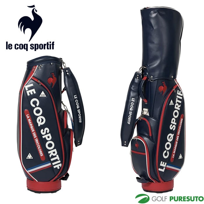 ルコックスポルティフ ゴルフ 8.5型 マットデザイン キャディバッグ LG5FCB02L ゴルフバッグ カートタイプ 2025年秋冬モデル le coq sportif GOLF