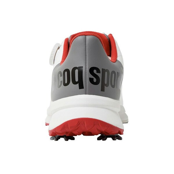 ルコックスポルティフ ゴルフ ゴルフシューズ パトゥール PARTOUR ダイヤル式 スパイク付き 武井壮着用 メンズ LG5FCS00M 2025年秋冬モデル le coq sportif golf 靴 3E相当 25.0cm ホワイト×グレー(WHGY)