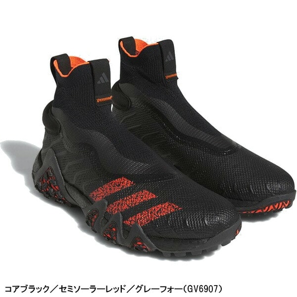 アディダスゴルフ ゴルフシューズ コードカオス レースレス スパイクレス メンズ LIJ23 H06478/IG5358/GV6907 2E相当 2023年秋冬モデル adidas CODECHAOS LACELESS GOLF 靴 24.5cm グレーツー…(H06478)