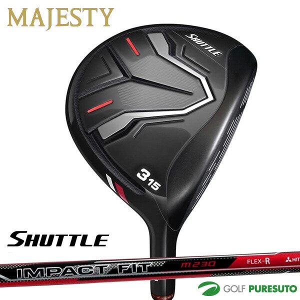 マジェスティ SHUTTLE フェアウェイウッド IMPACT FIT m230 カーボンシャフト 2022年モデル[MAJESTY シャトル]maruman マルマン