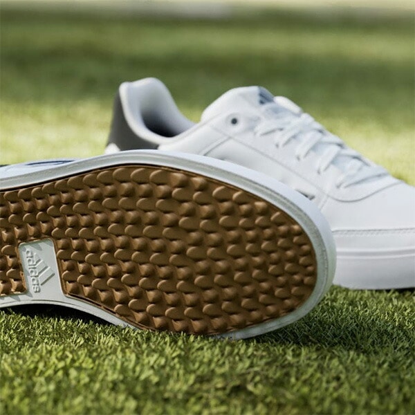 アディダス ゴルフシューズ レトロクロス 24 スパイクレスシューズ 2E相当 MCQ33 2024年秋冬モデル adidas golf 靴 ID8694/IG3277/IG3278/IG3279 紐タイプ シューレース メンズ レディース ユニセックス 小さいサイズ 22.0cm Cホワイト/Cホワイト…(IG3279)